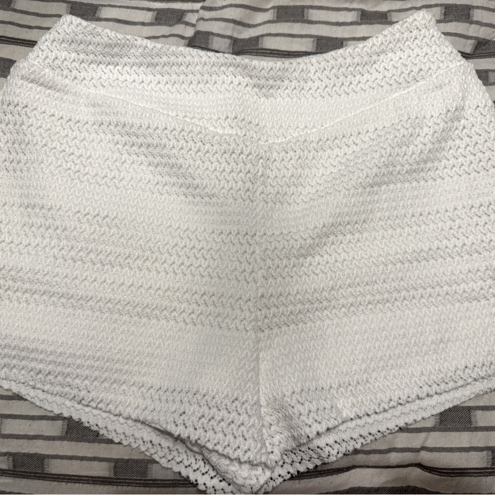 White Knit Women's Shorts- NWT